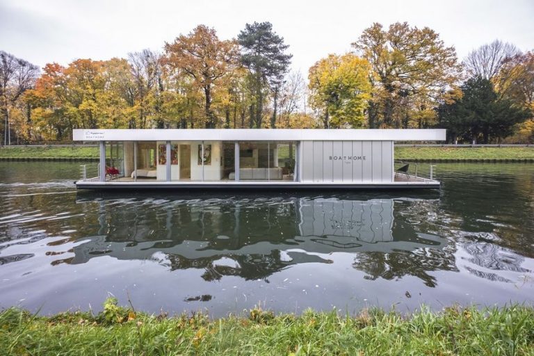 BOATHOME : une maison-bateau design et écolo
