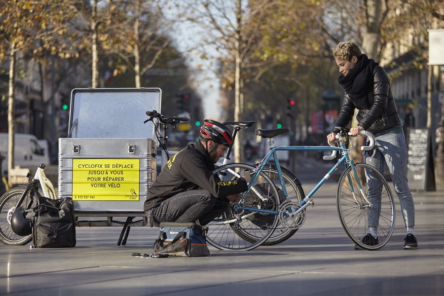 CYCLOFIX - Photo 1 - Encourager la cyclo-mobilité en réparant les vélos à la demande