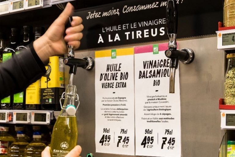 JEAN BOUTEILLE : des consignes réutilisables au rayon vrac